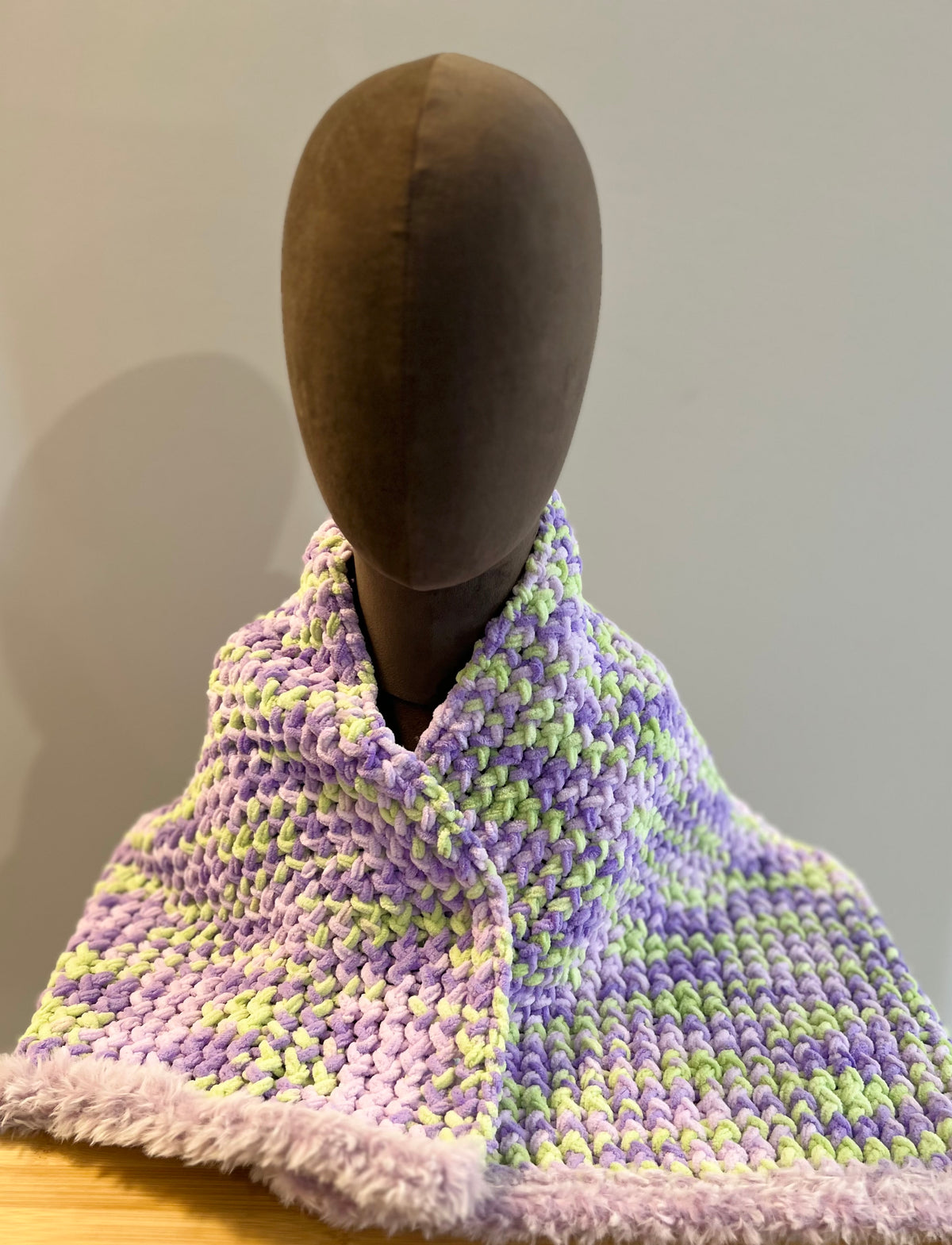Lavender shawl