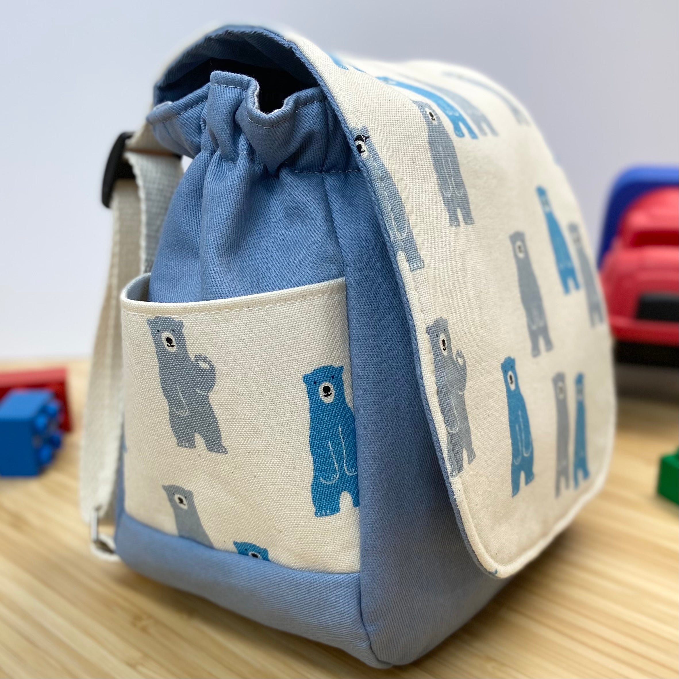 Handmade Children’s Mini Backpack - Bears