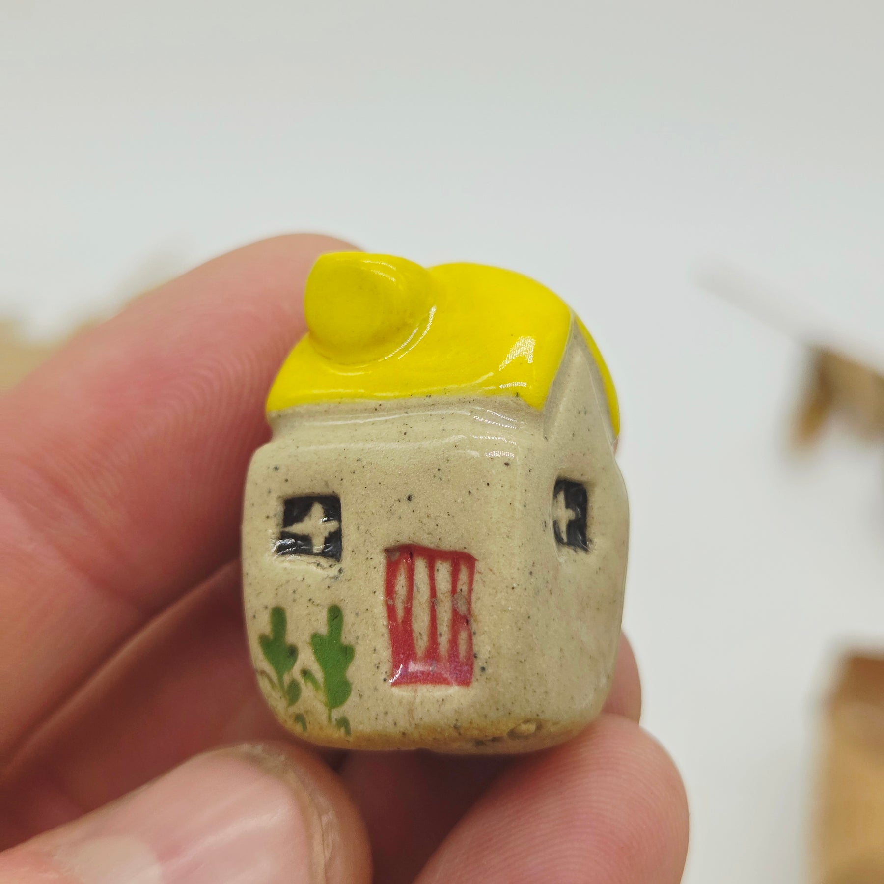 Tiny Ceramic Village - Celestial Crescent
