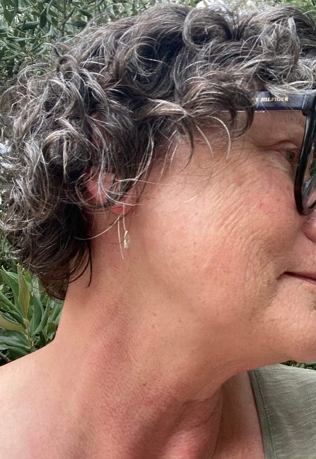 Tidal Drop Earrings - Water Cast Sterling Silver
