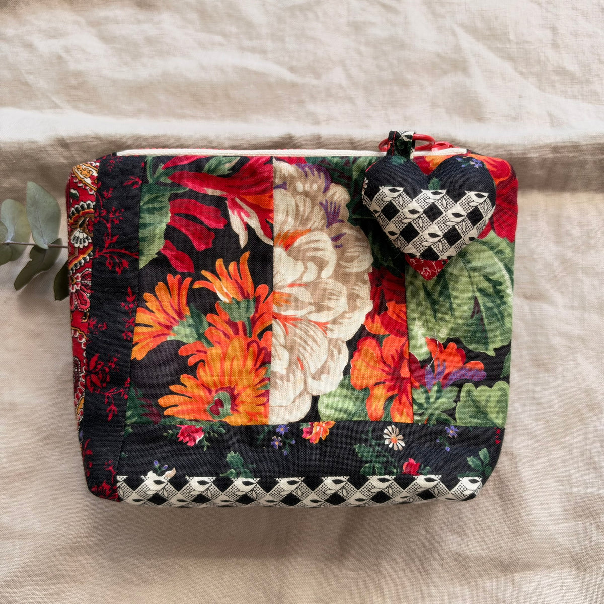 Handmade zip bags