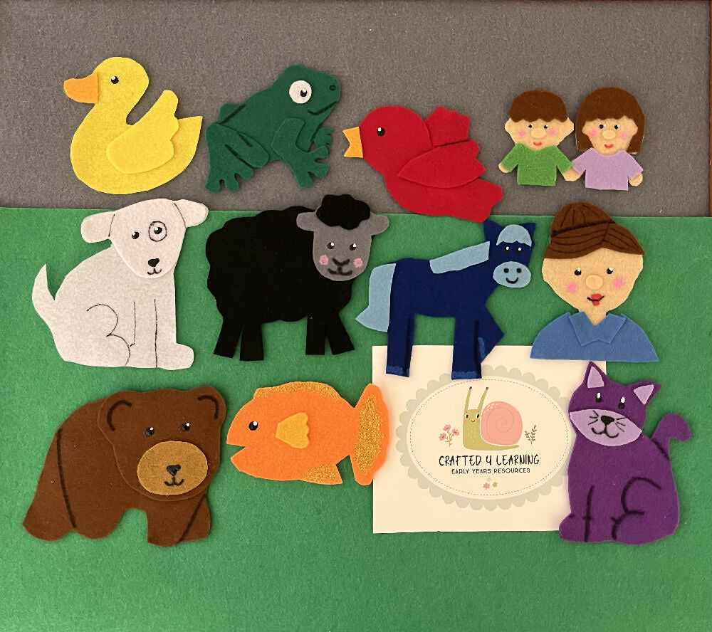 Brown Bear Story Felt Board Set