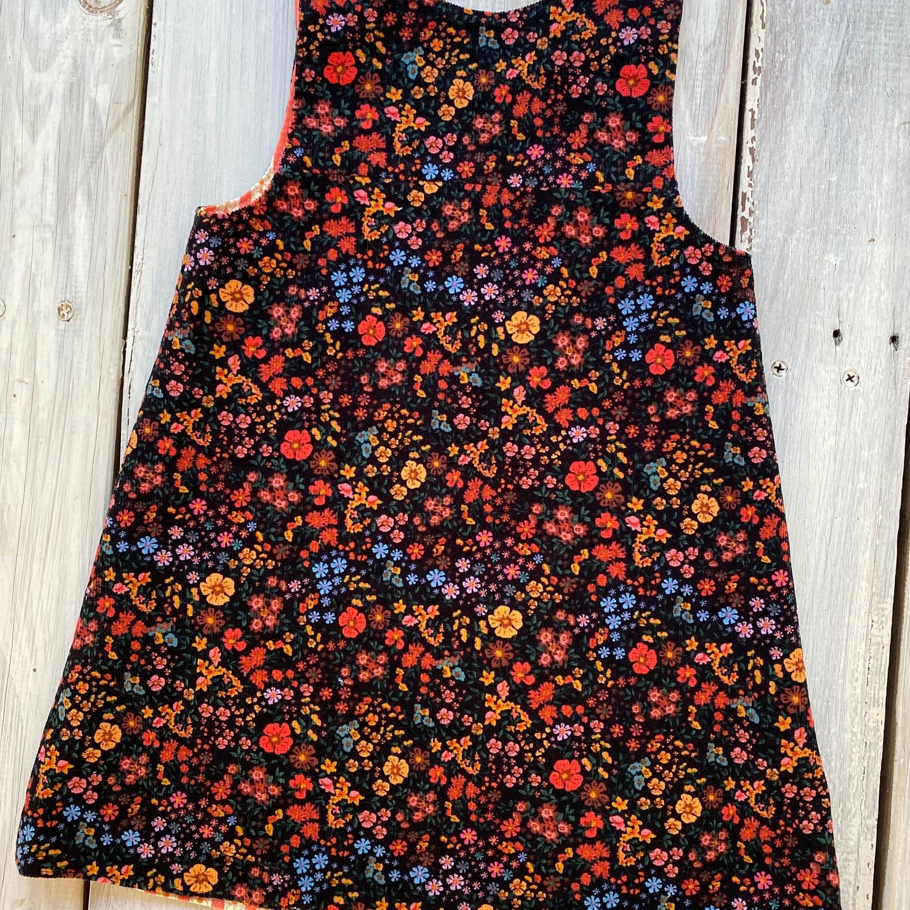 Corduroy Childs Pinafore size 2
