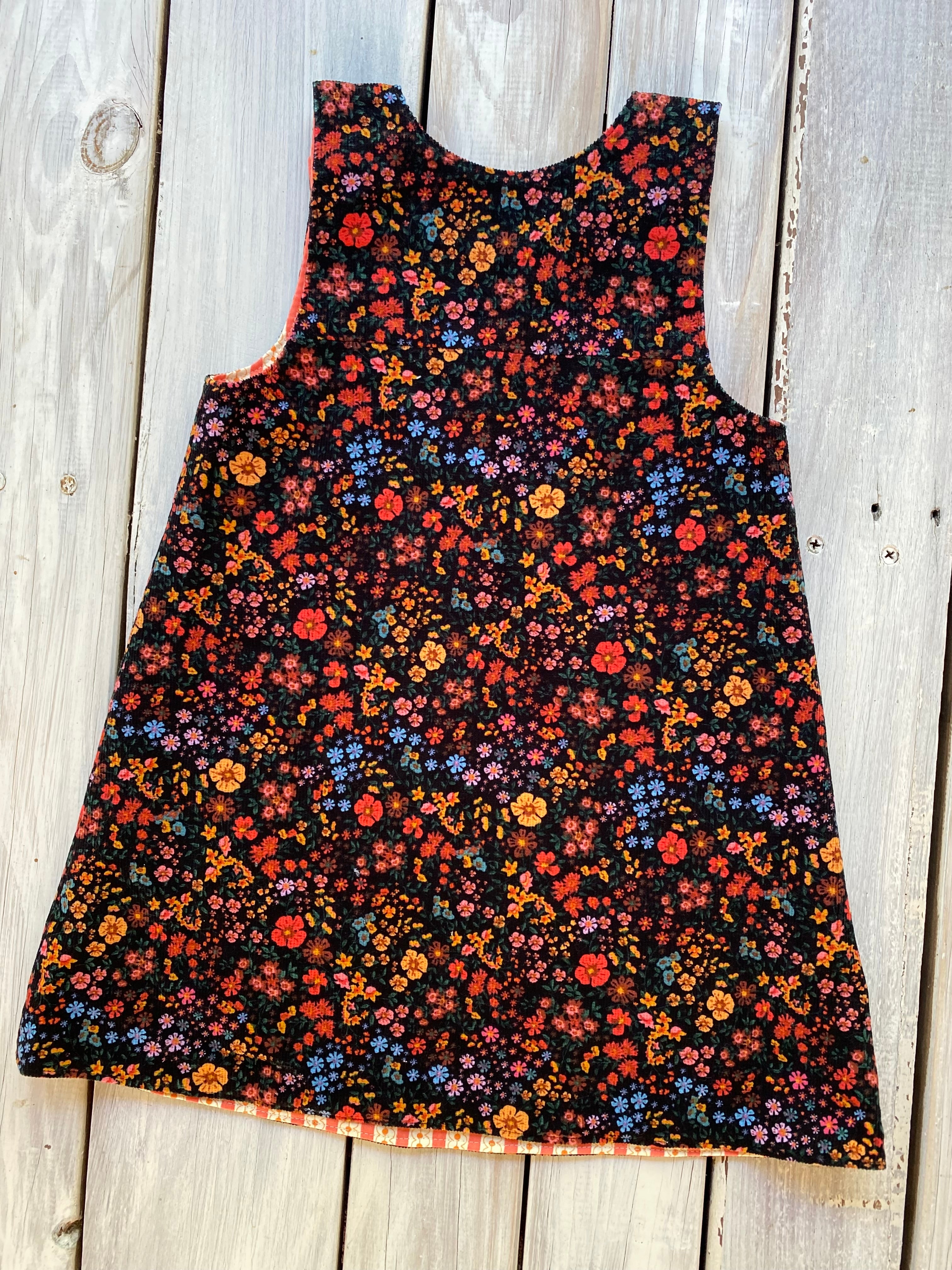 Corduroy Childs Pinafore size 2