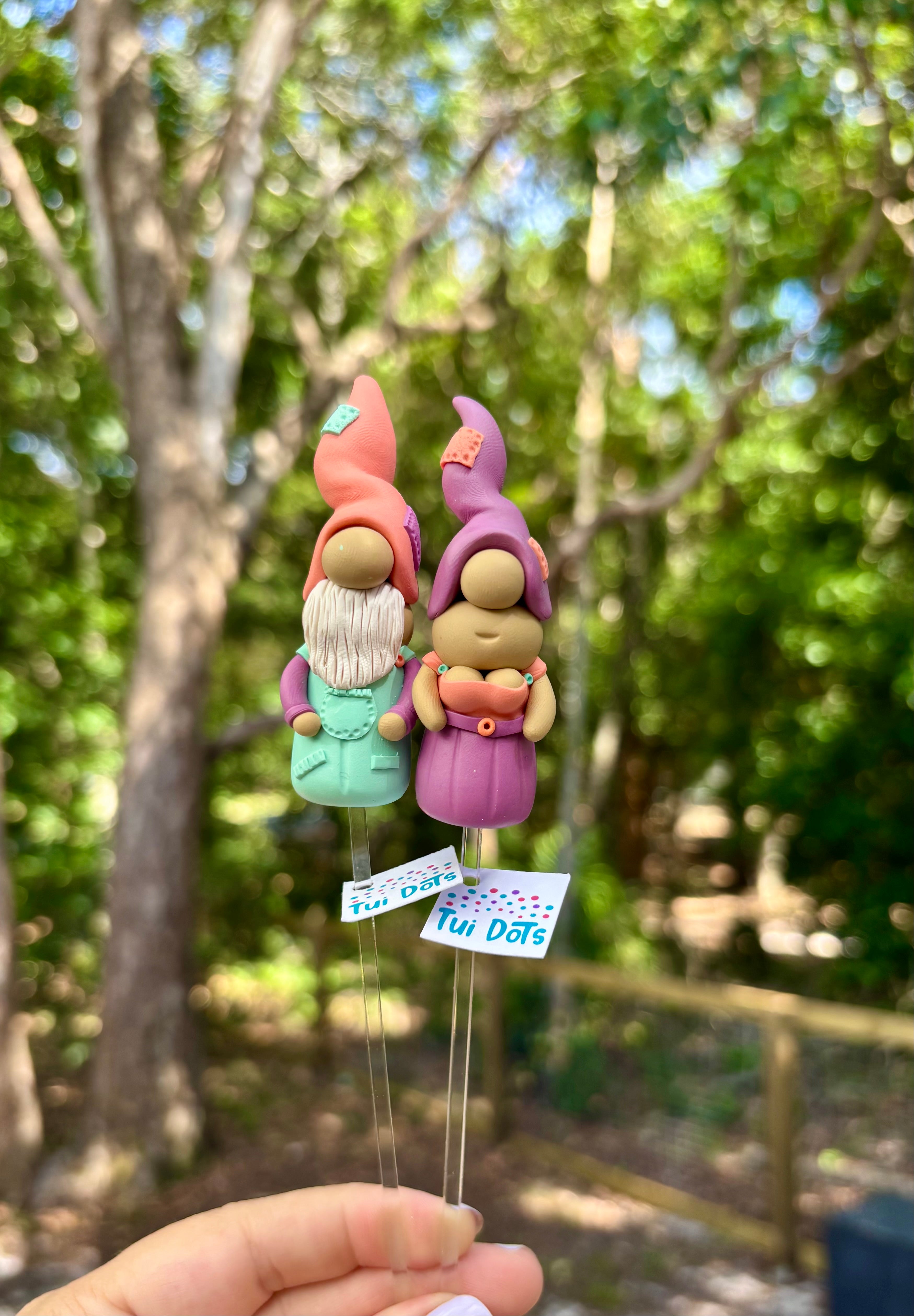 Tiny Gnome Pair - Colby and Marie