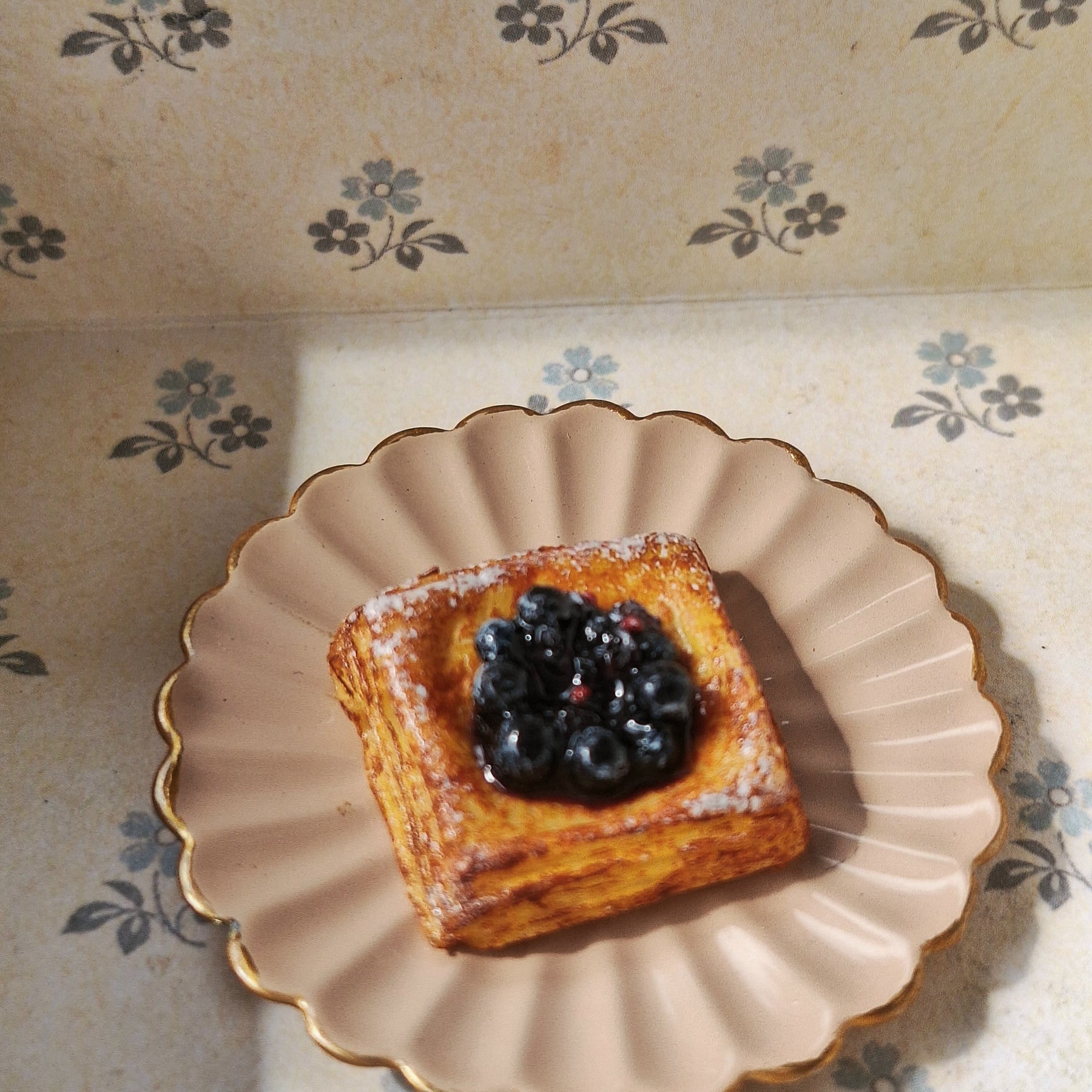 Single Blueberry Danish Pastry