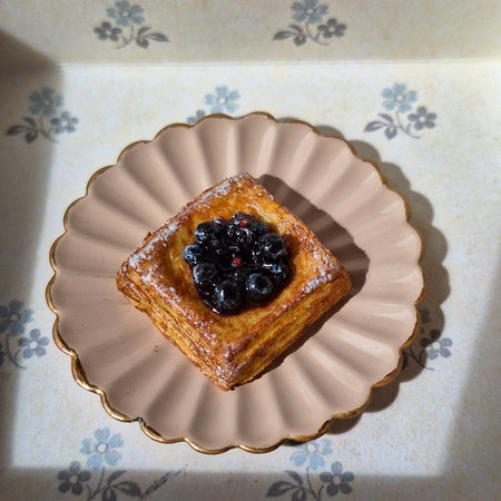 Single Blueberry Danish Pastry