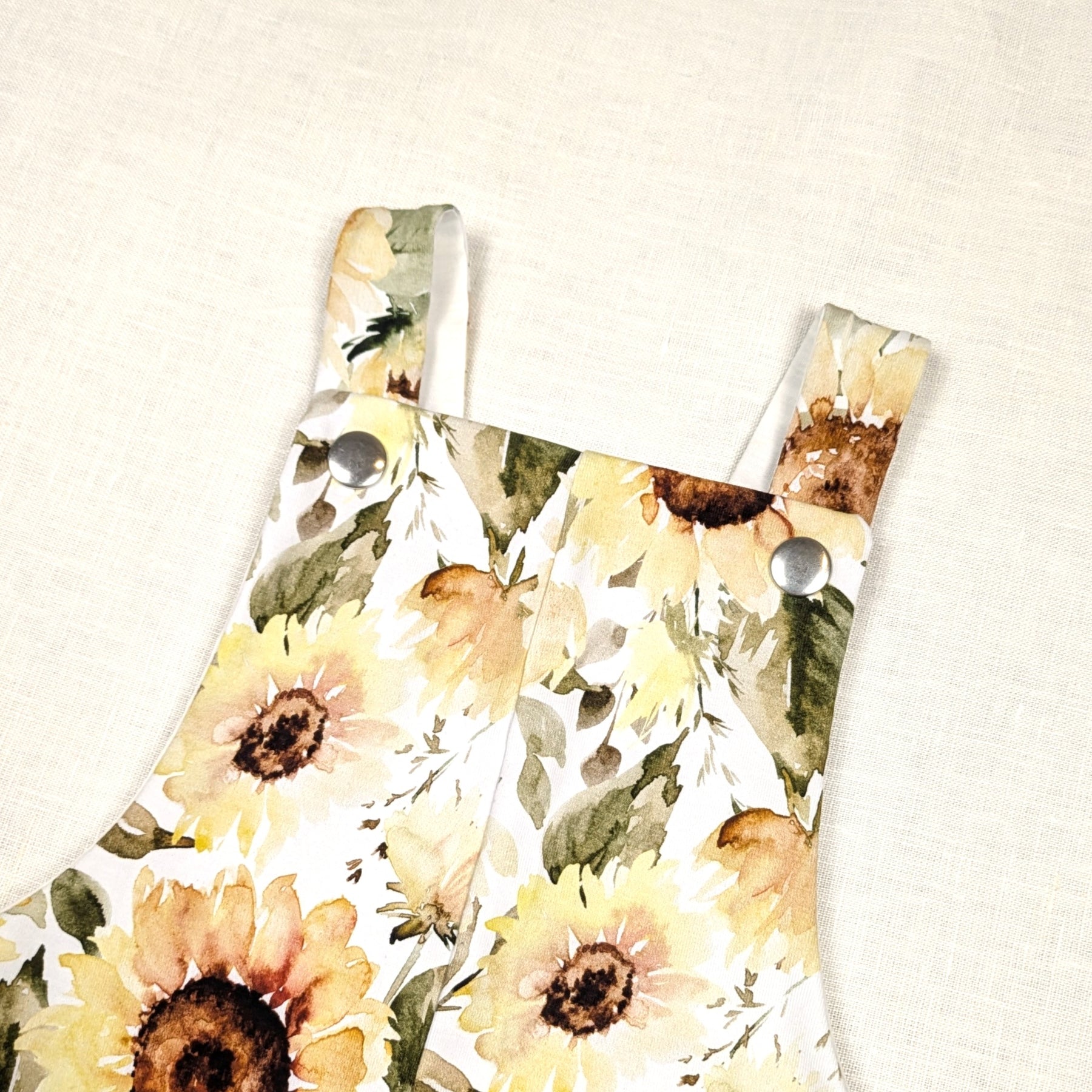 Handmade Overalls for active kids | Sunflower Collection | sizes 0-4