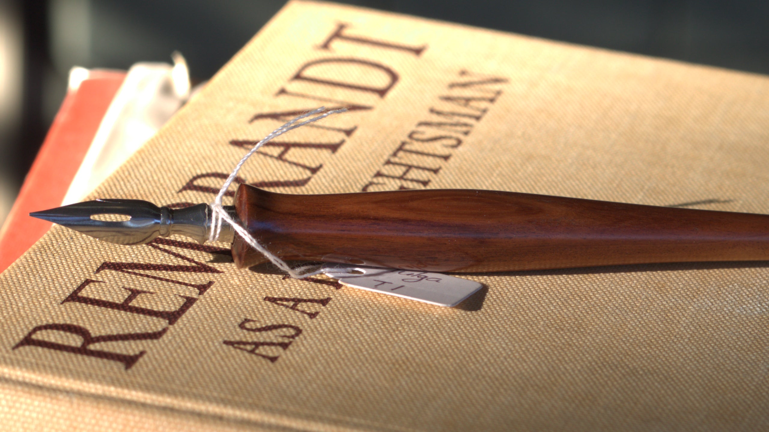 MT1-Traditional Dip Pen in Mulga Wood