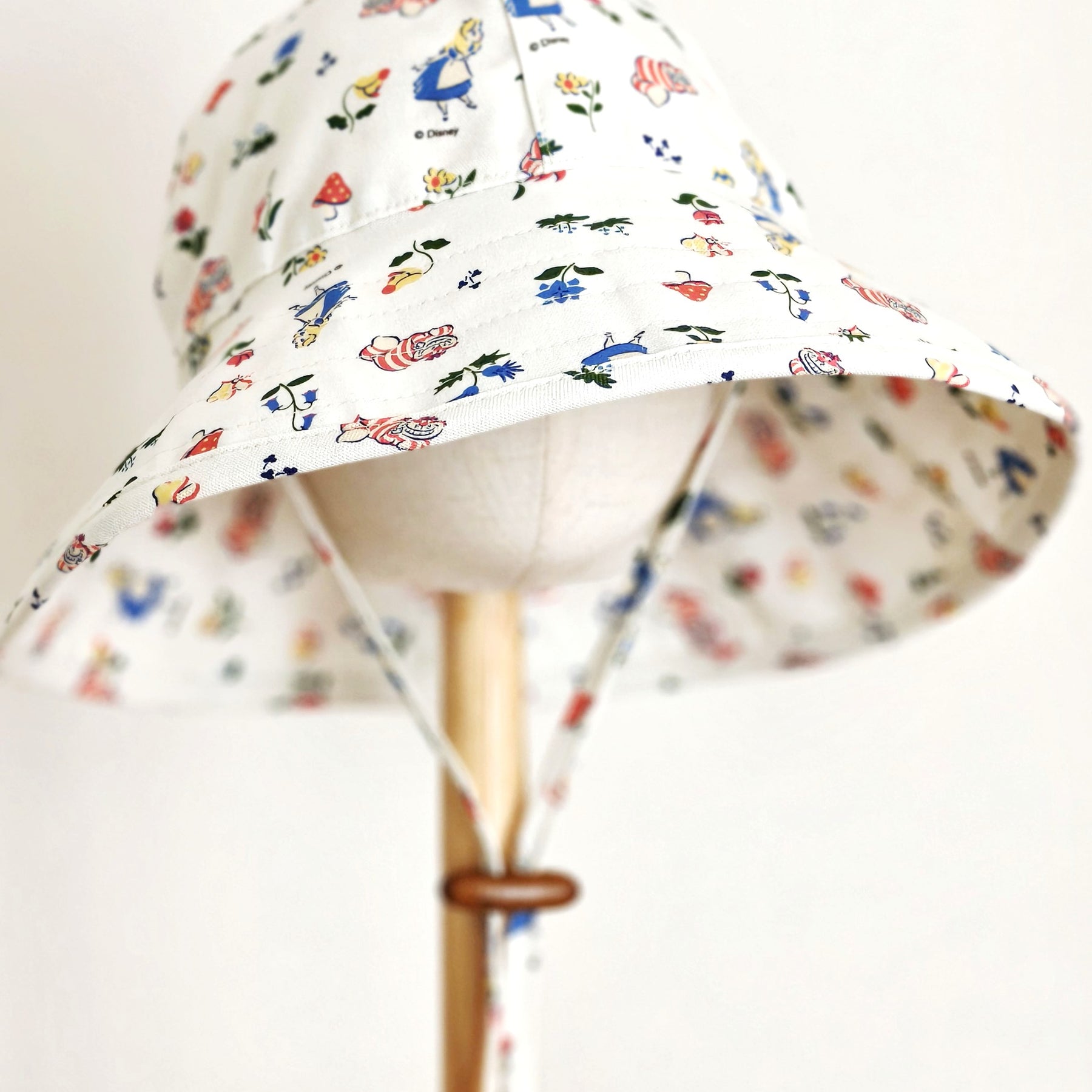 Kids Wide Brim Cotton Summer Sun Hat, Alice Summer Sun Hat