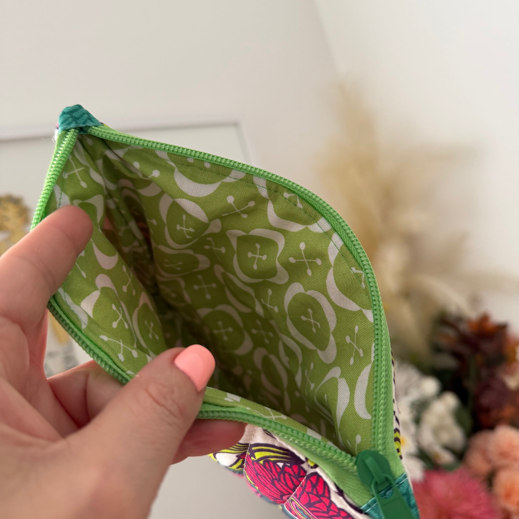 Medium Quilted Pouch - Various Designs