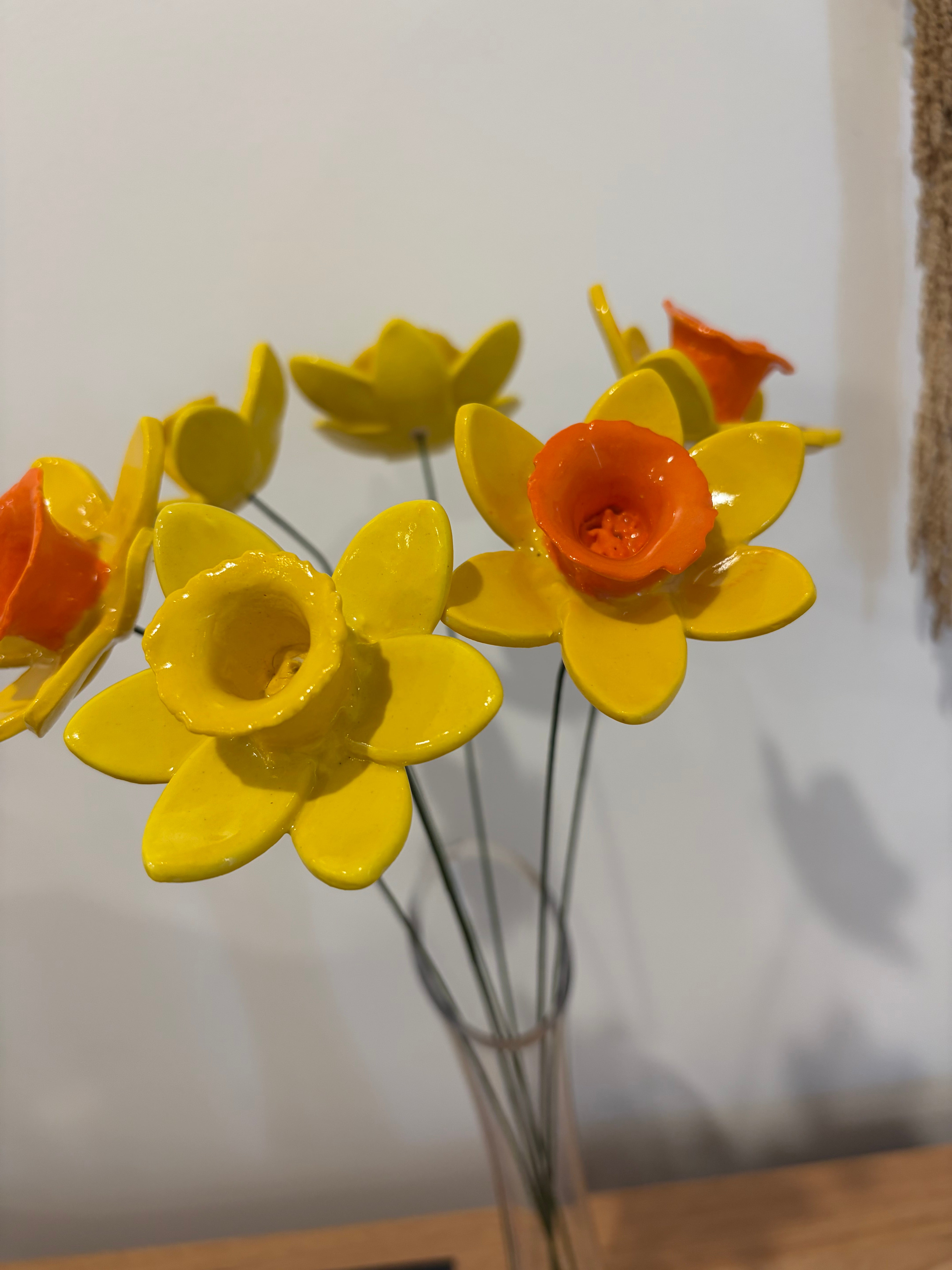 Ceramic Daffodils