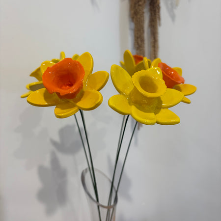 Ceramic Daffodils