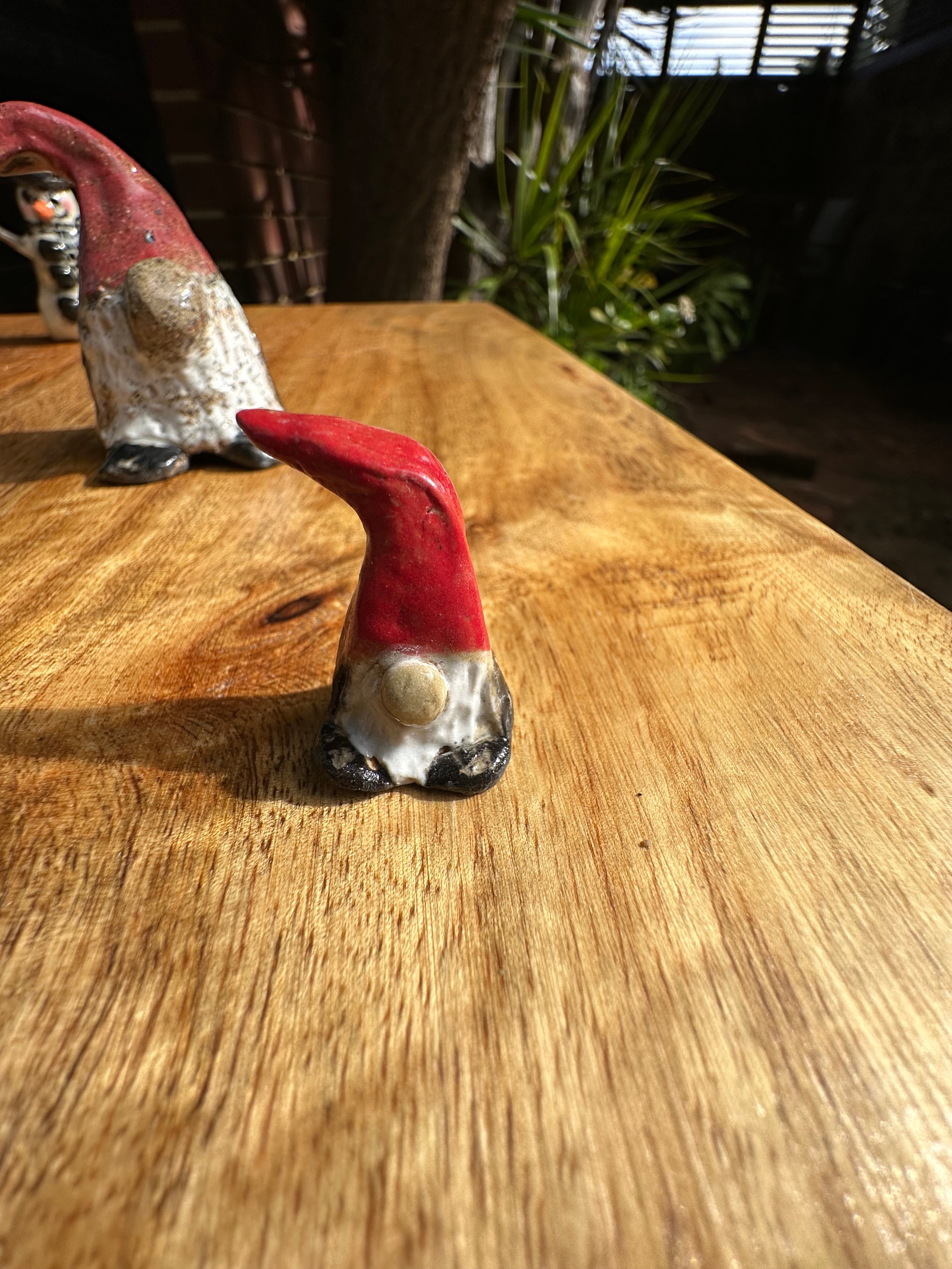 Miniature Gonk | Handmade Ceramic Christmas Ornament
