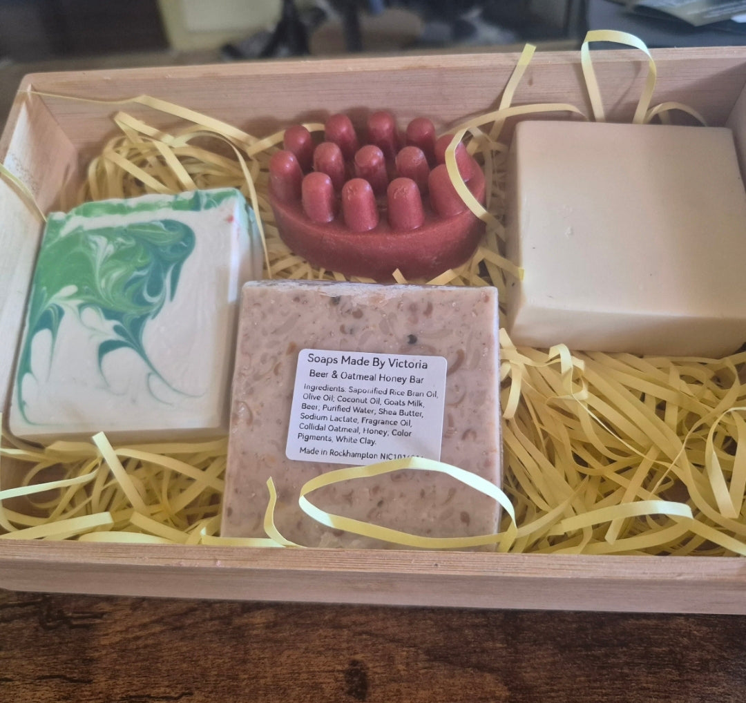 Handmade - Men's Shaving Soap Bars Kit