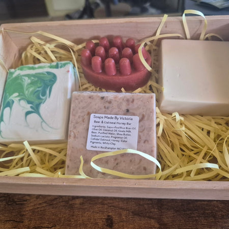 Handmade - Men's Shaving Soap Bars Kit