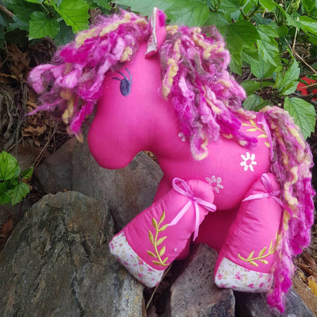 Doris the Pink Pony Soft Toy