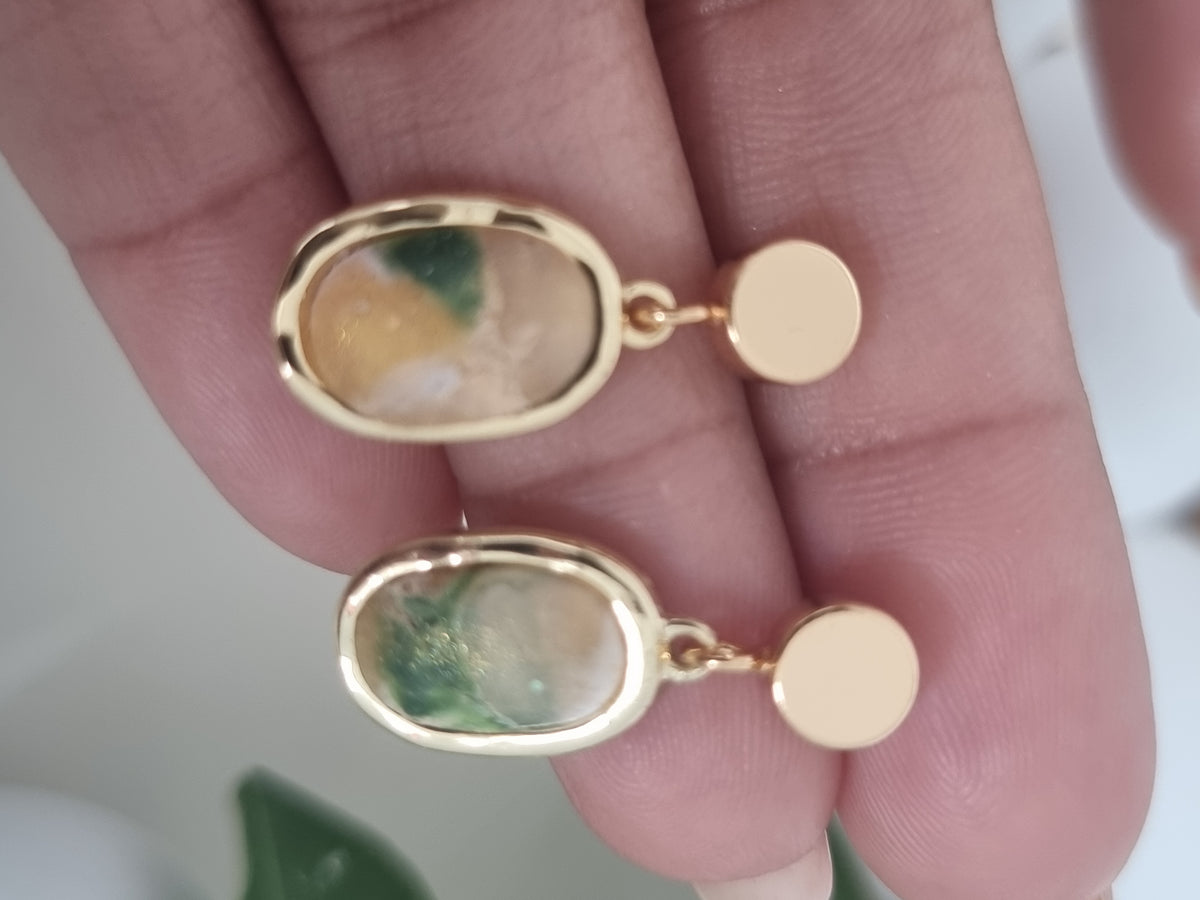 Sage Marble Ovals