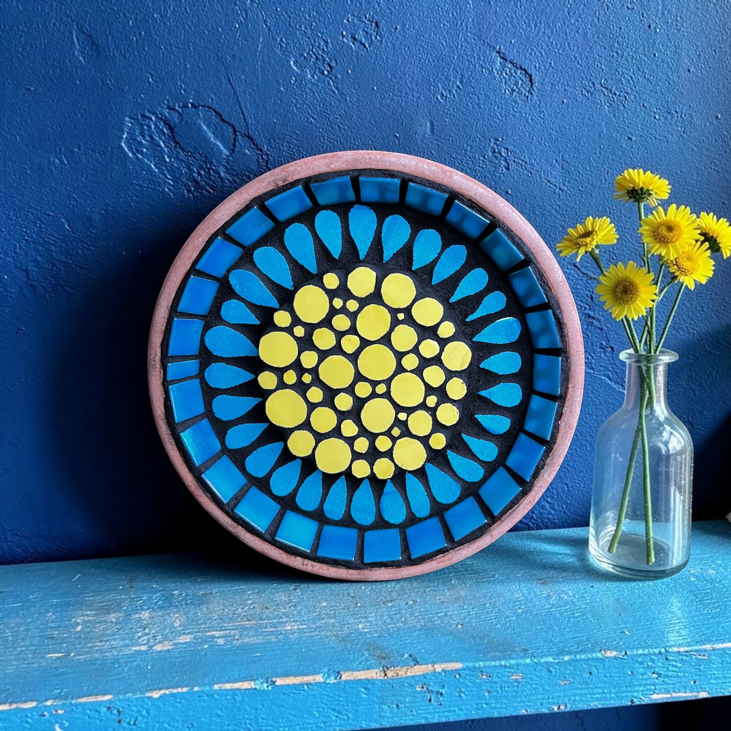 Mosaic Bee Bath