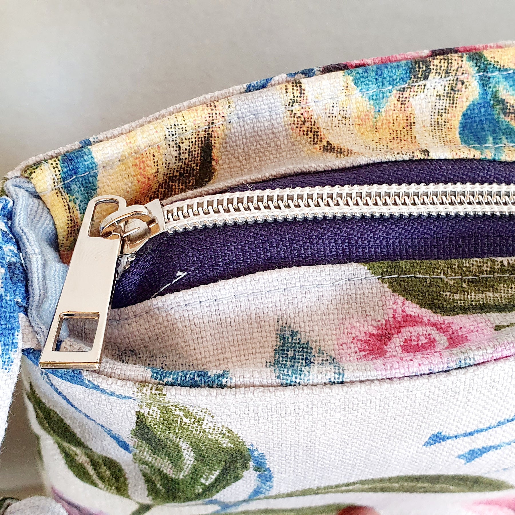 Handmade Peacock Bag /Shoulder or Cross body Bag with an adjustable strap