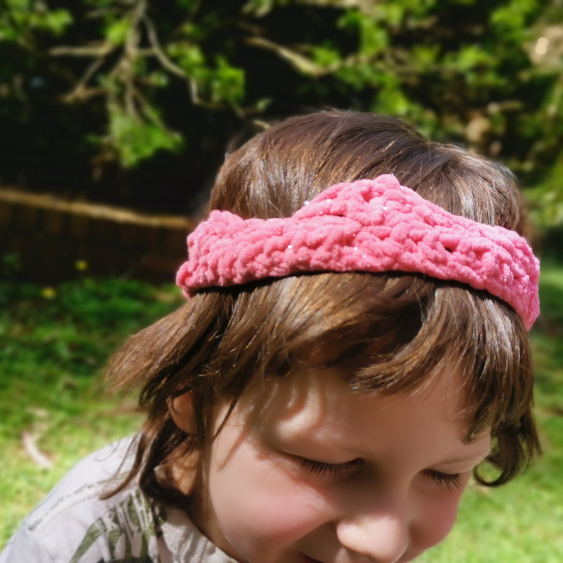 Children's Crochet Crown Headband