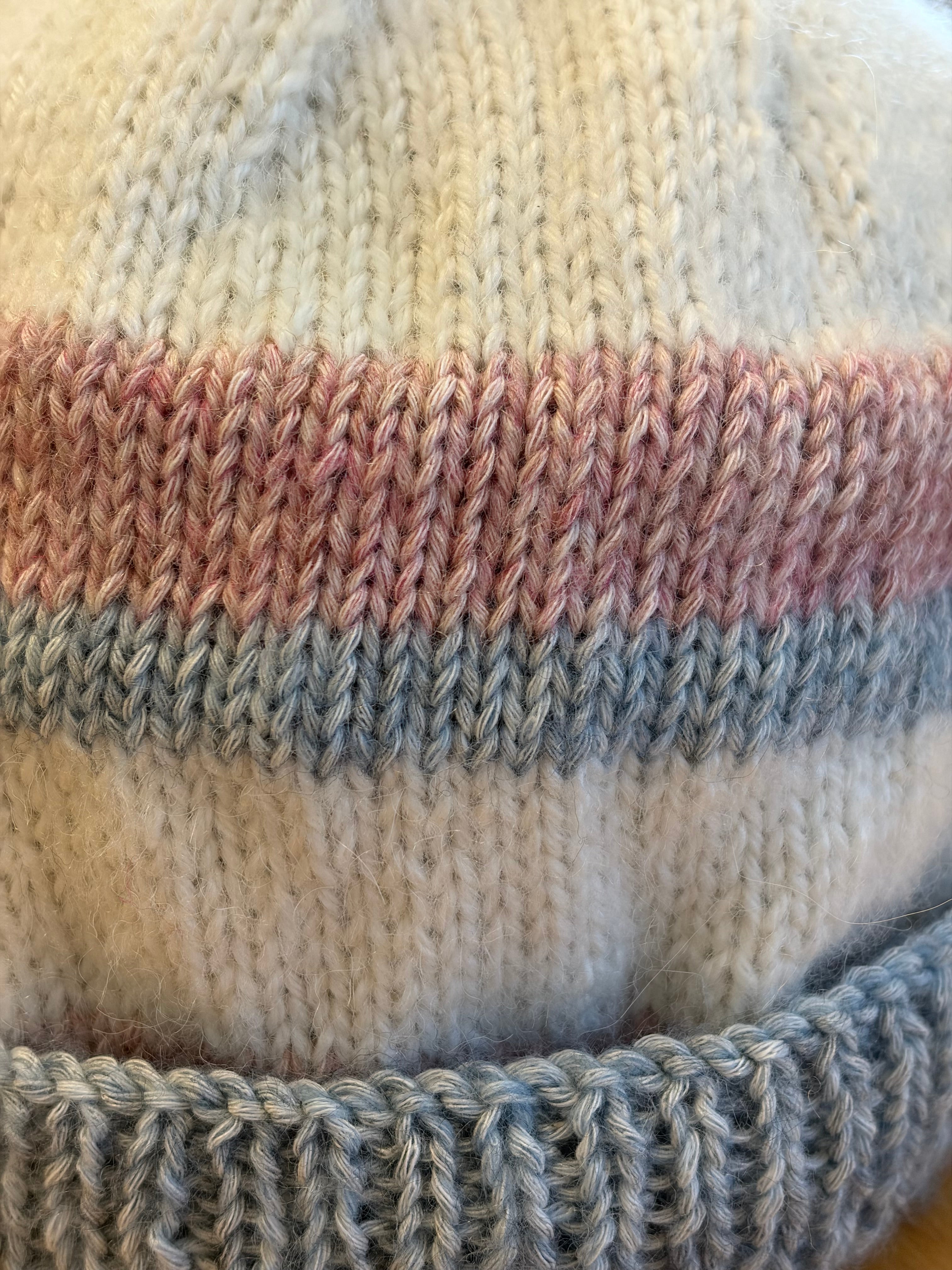 Ladies Handmade Winter Beanie Medium Adult
