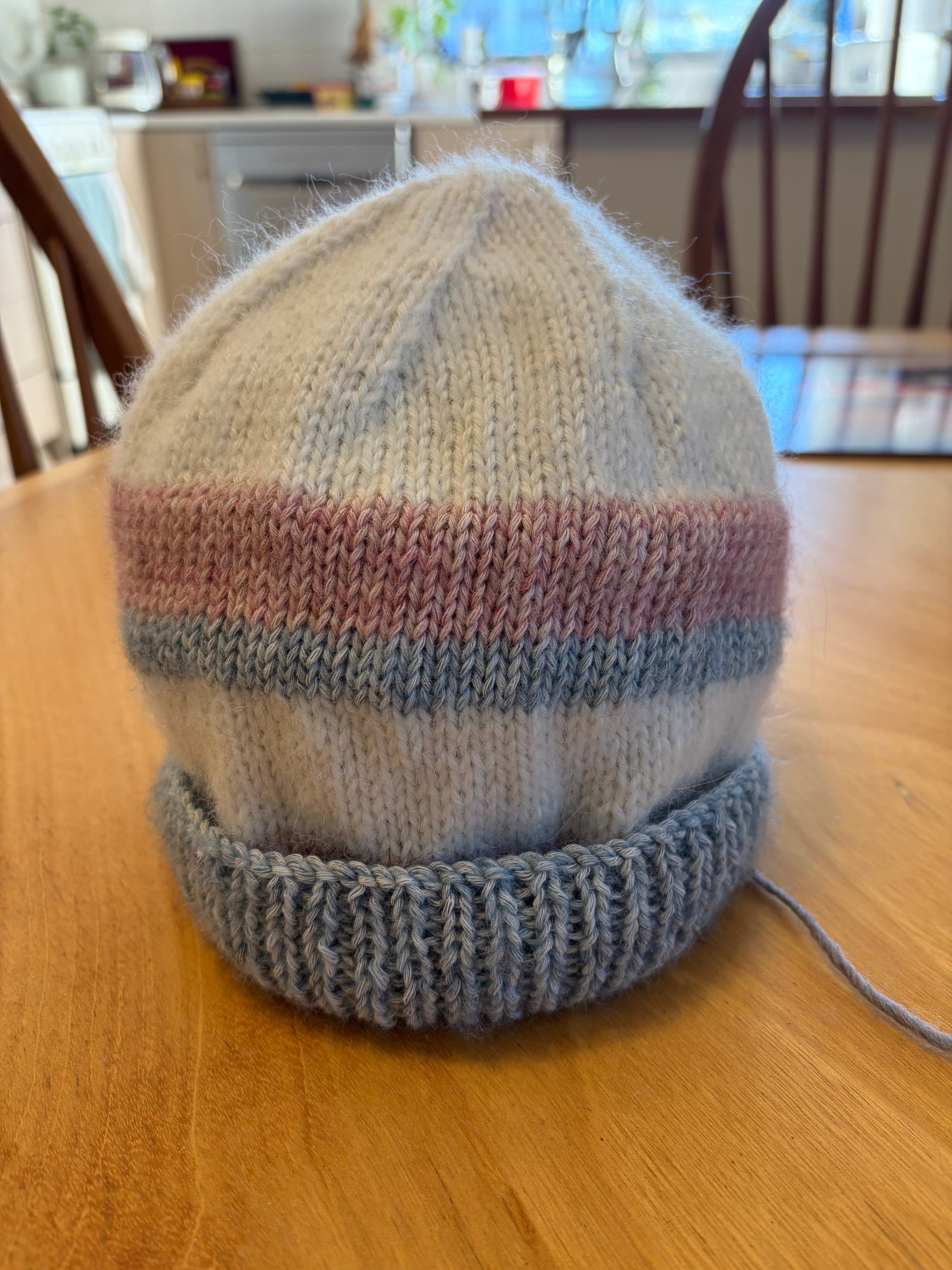 Ladies Handmade Winter Beanie Medium Adult