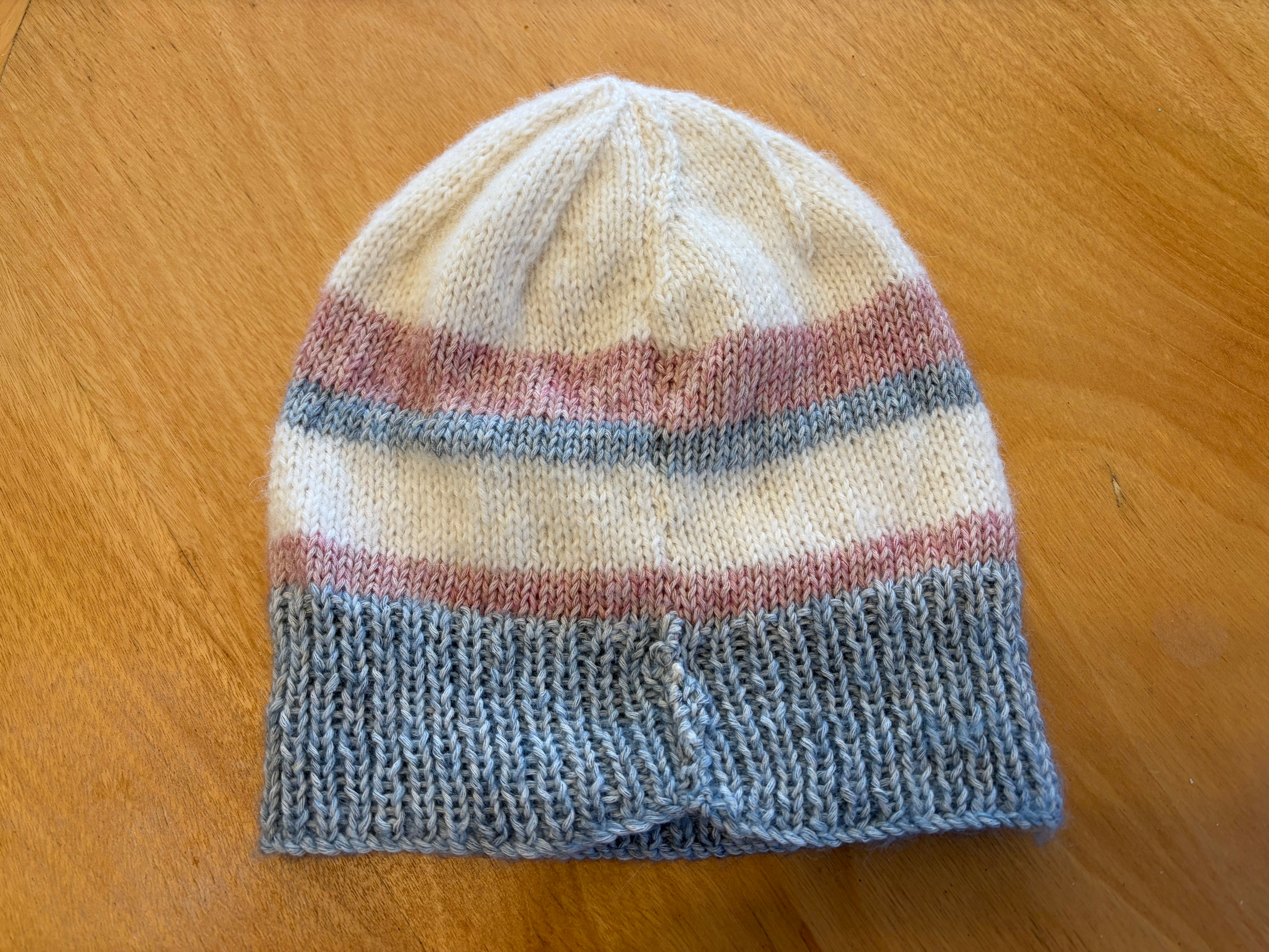 Ladies Handmade Winter Beanie Medium Adult