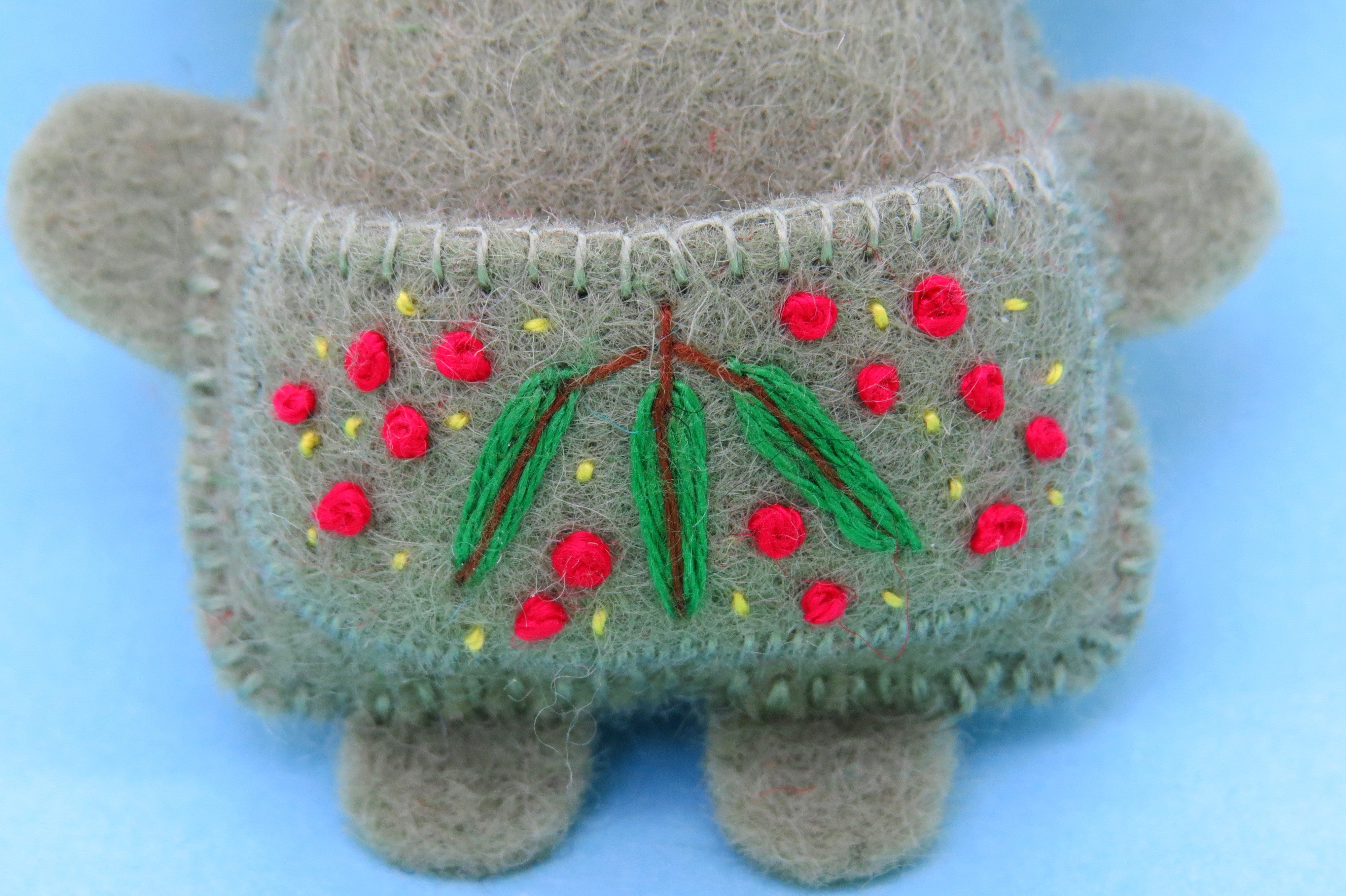 Koala & Joey Wool Felt Ornament - Australian Animal