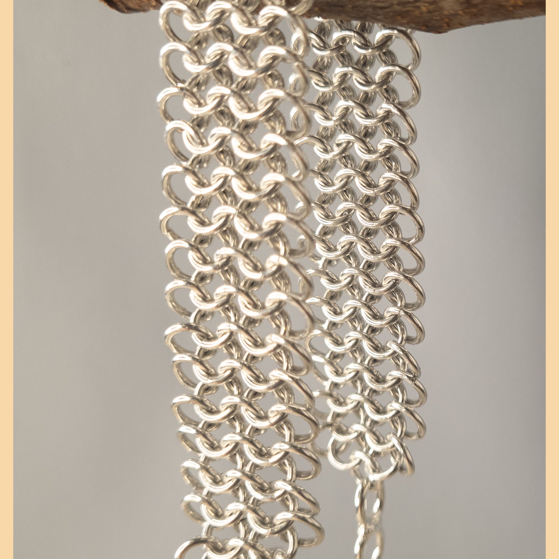 Chainmaille European 4 in 1 Weave Bracelet