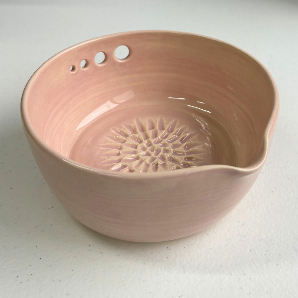 Ceramic Garlic Grater Bowl