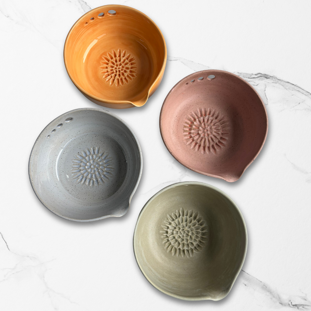 PERSONALISED Custom Ceramic Garlic Grater Bowl