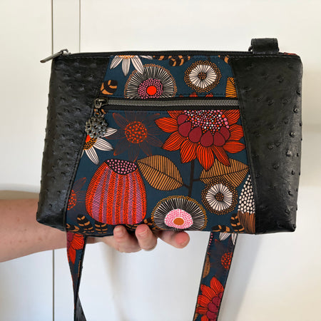Native Flowers Crossbody Bag
