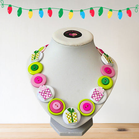 Birthday or Christmas necklace - Lets Celebrate!