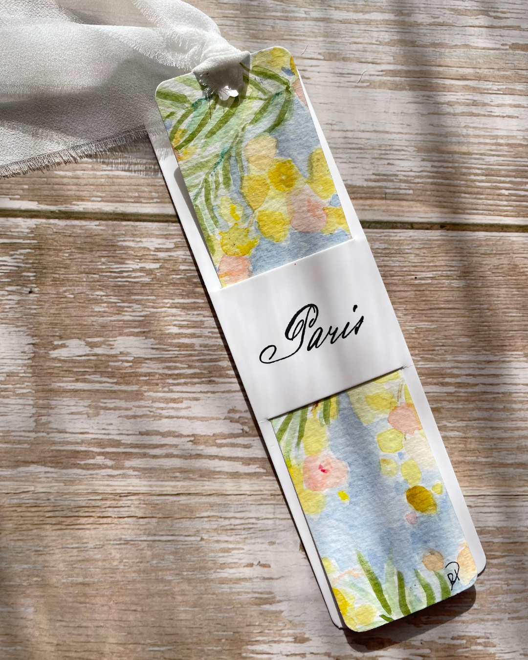 Original Handmade Watercolour Bookmarks I Wattle Collection