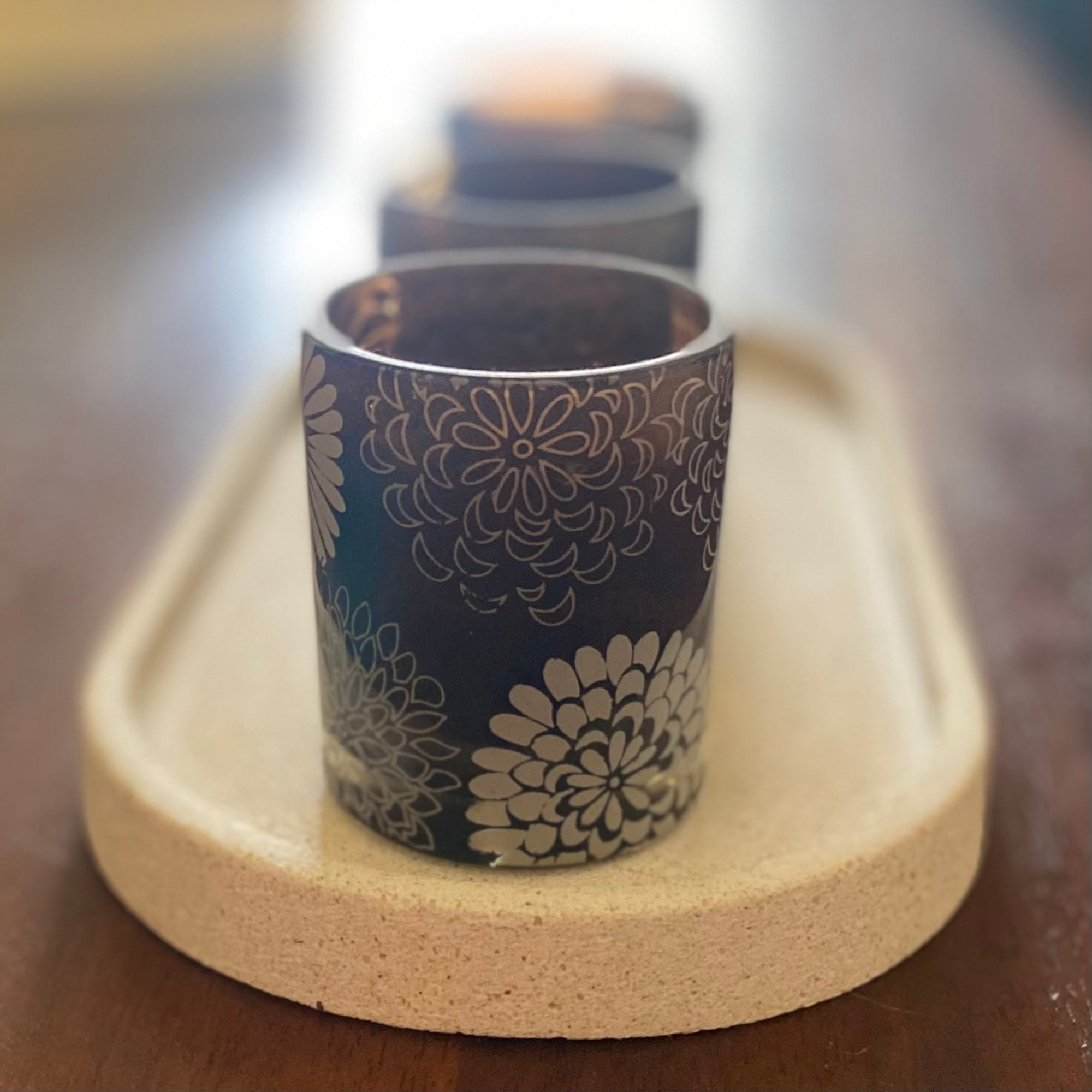 Oval tray | Small | Trinket tray | Catchall tray | Textured decor collection