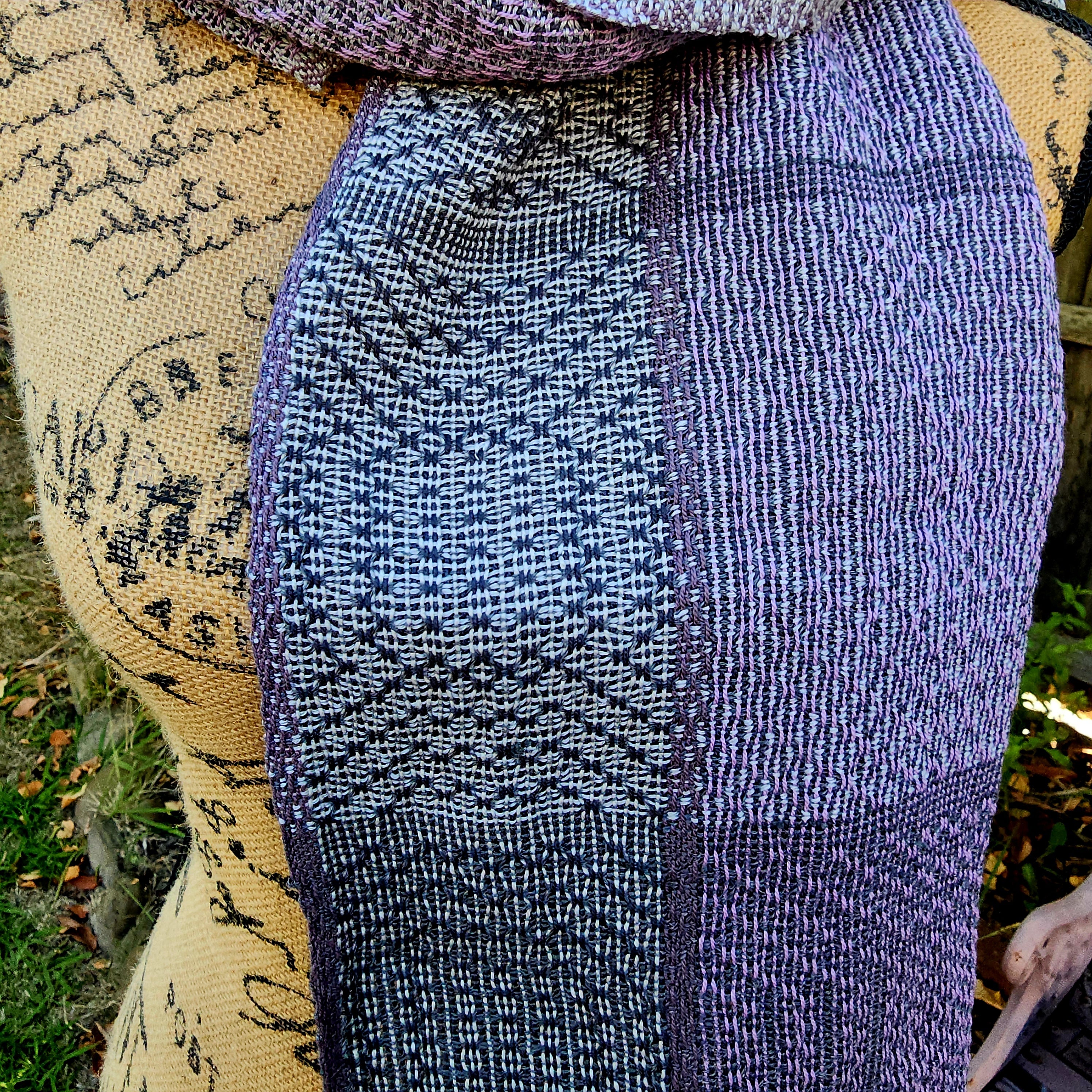 Handwoven Linen & Cotton scarf