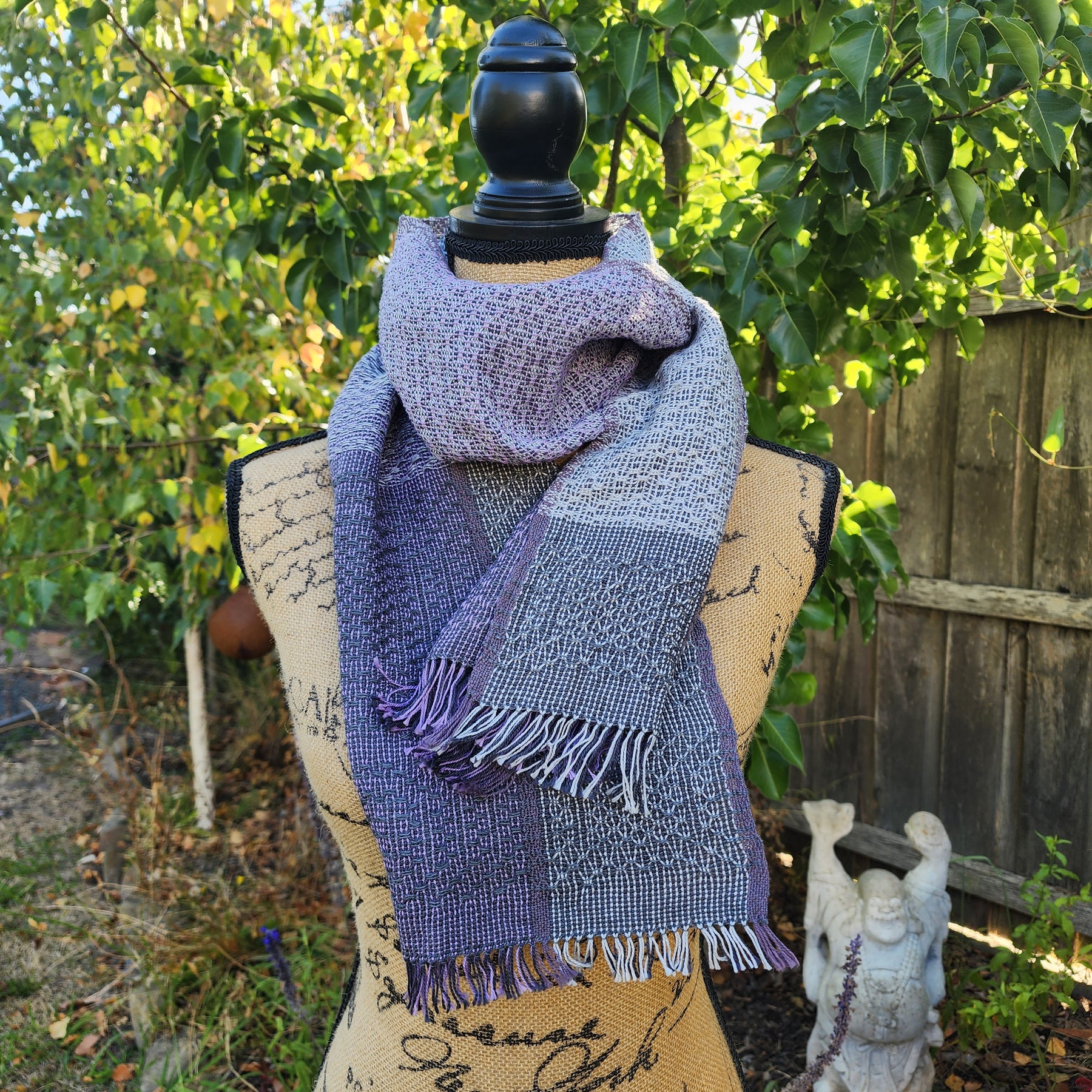 Handwoven Linen & Cotton scarf