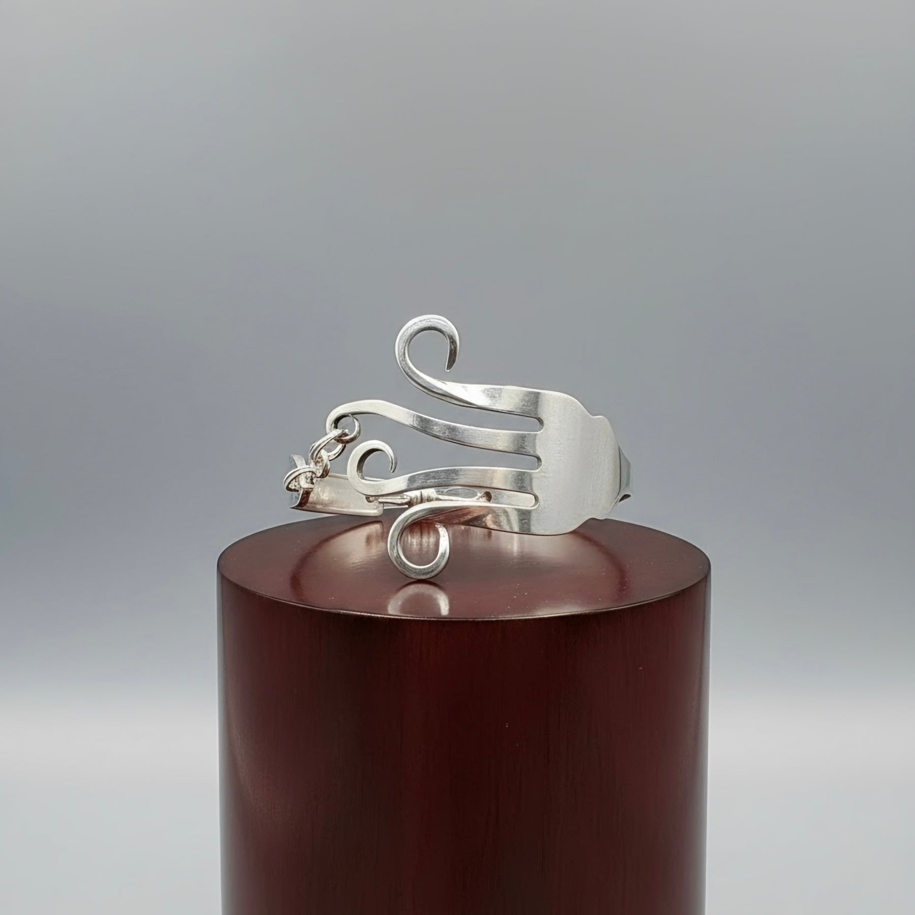 Silver Plated Fork Bracelet