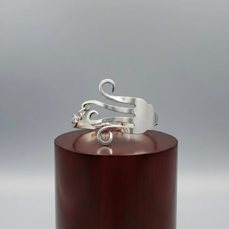 Silver Plated Fork Bracelet
