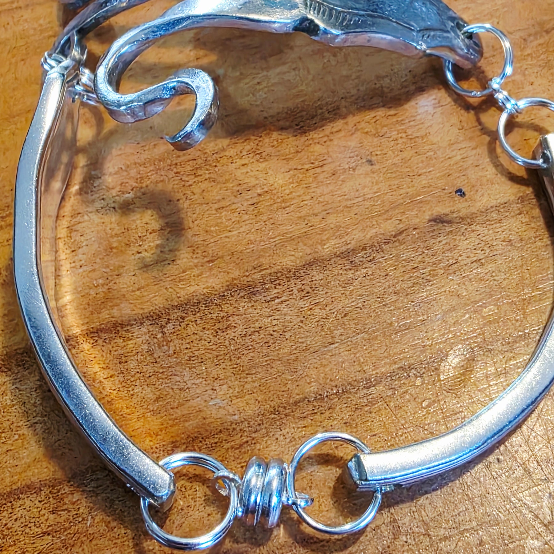 Silver Plated Fork Bracelet