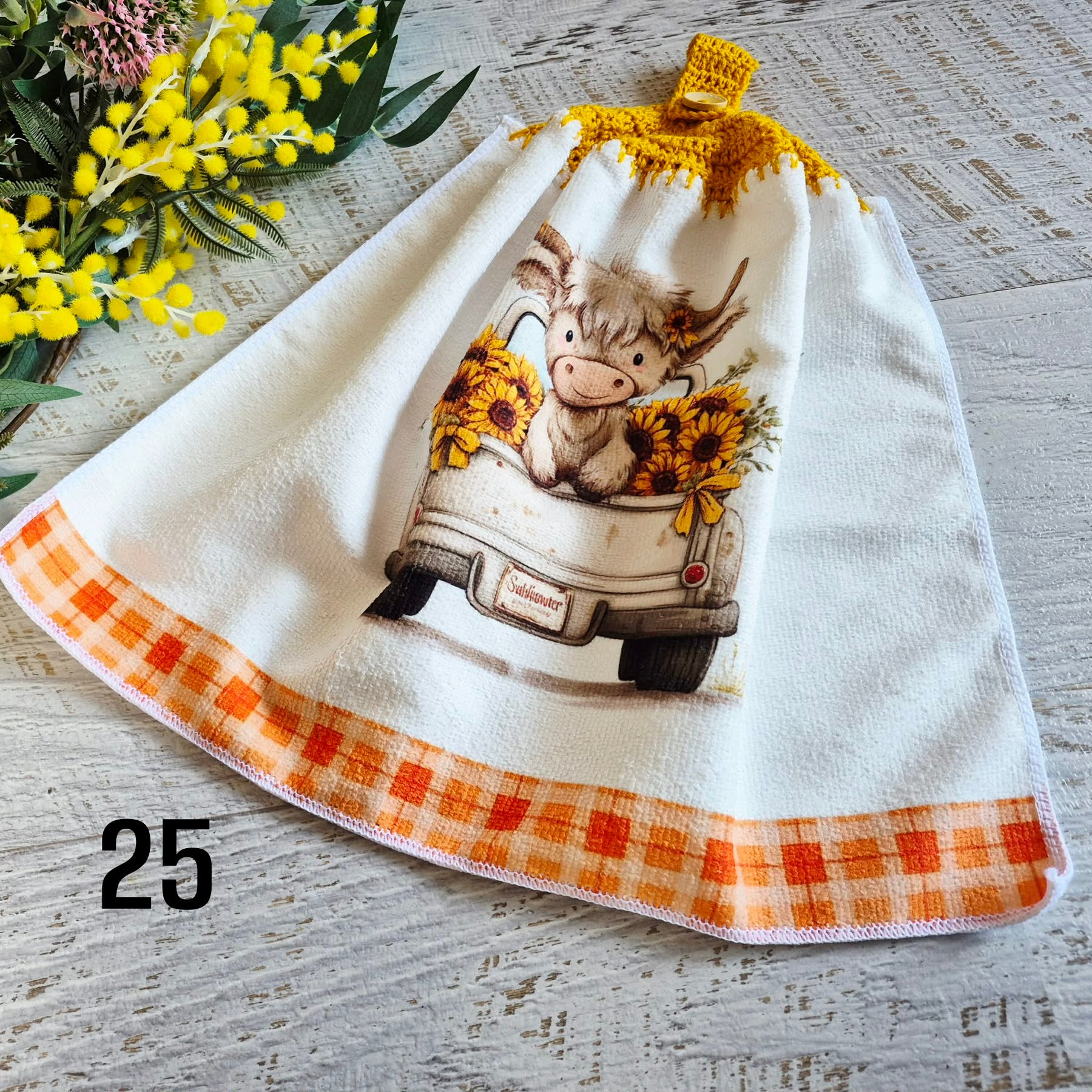 Kitchen Hand Towel | Hanging | Polyester Microfibre | SINGLE LAYER | 9 Styles - 19 - 27