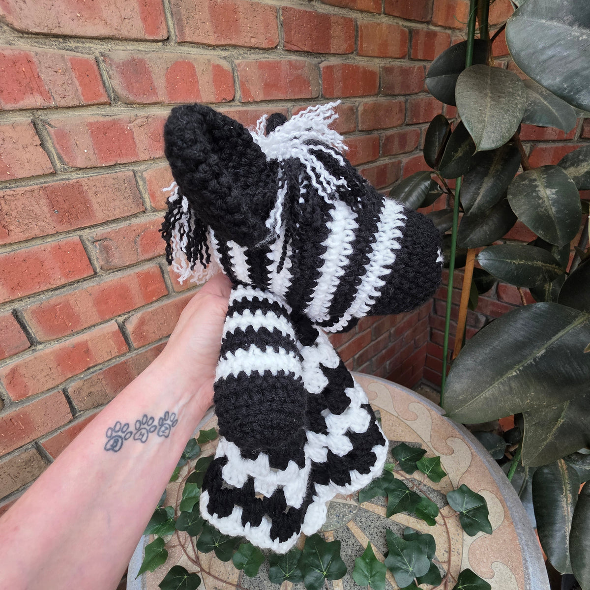🦓 Ziggy the Zebra – Cuddle Comforter