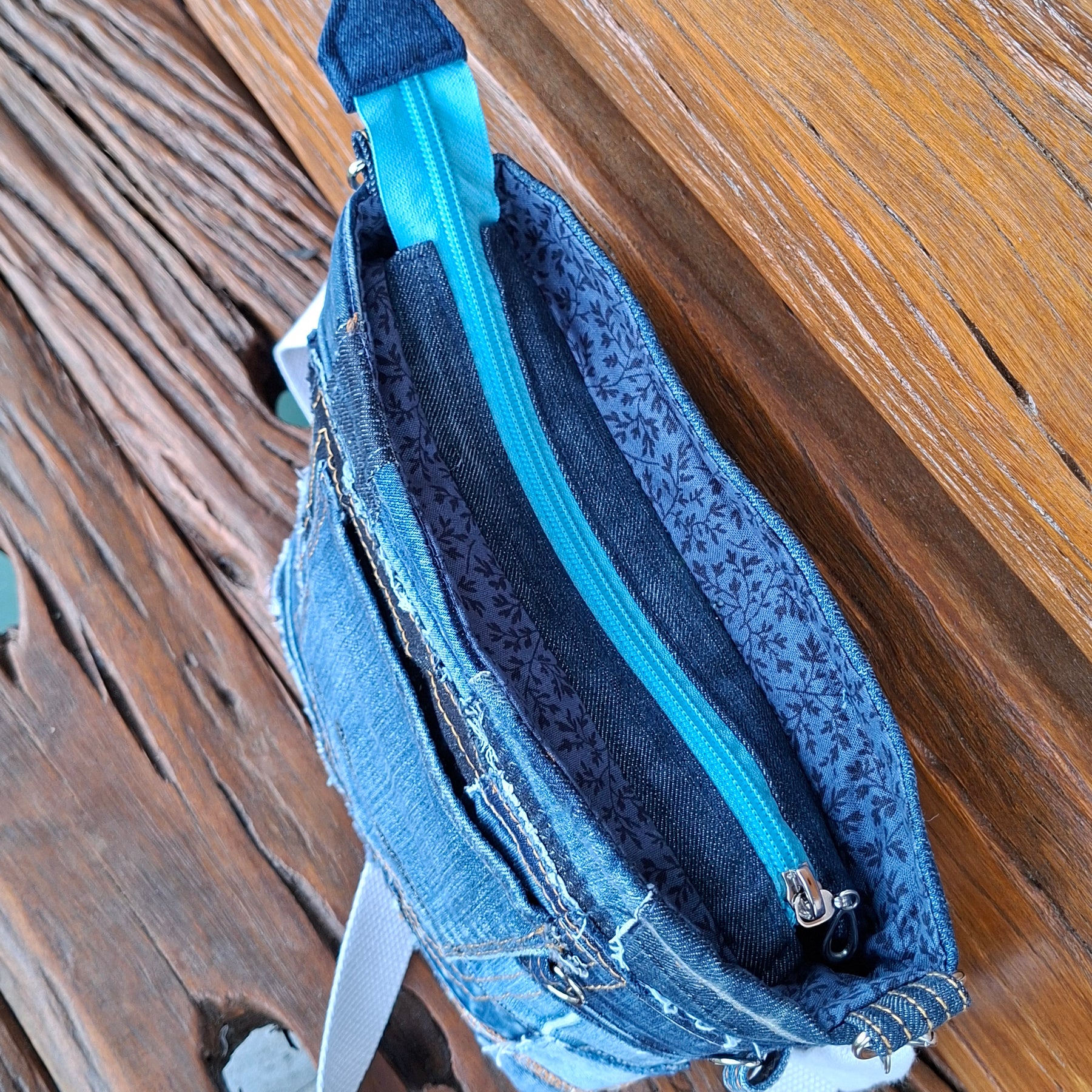 Gender-Neutral 'Patchy-patchy' Crossbody Bag