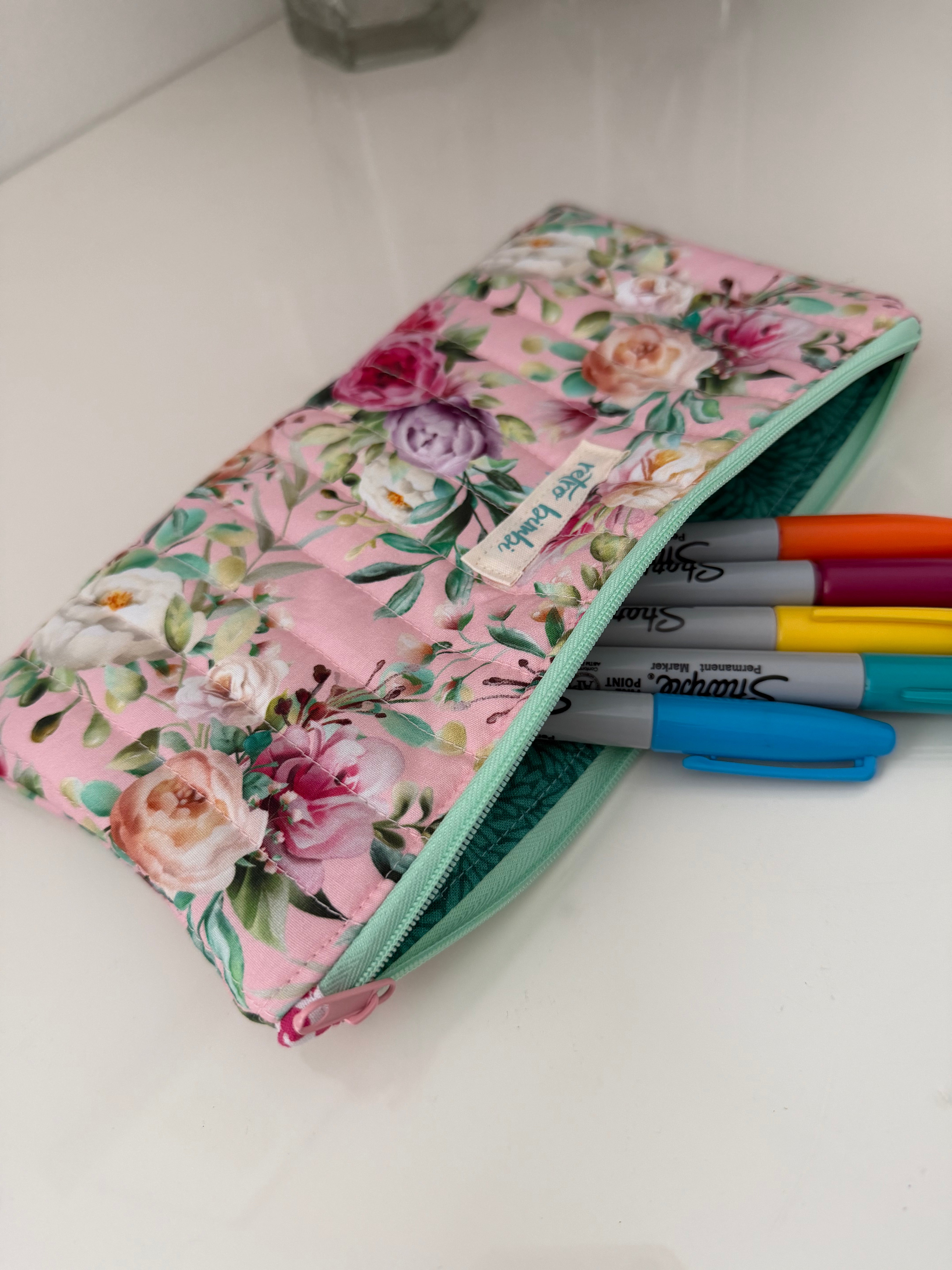 Quilted Pencil Pouch - Various Designs