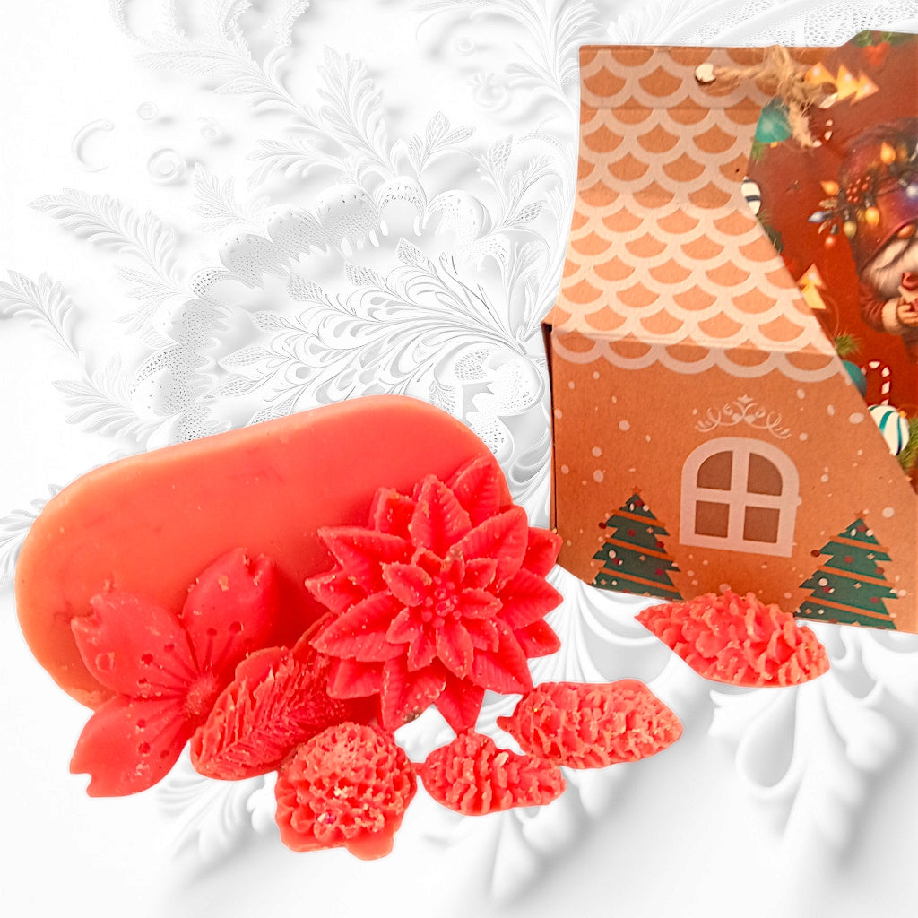 100gm Christmas Box Christmas Pudding soy wax melts