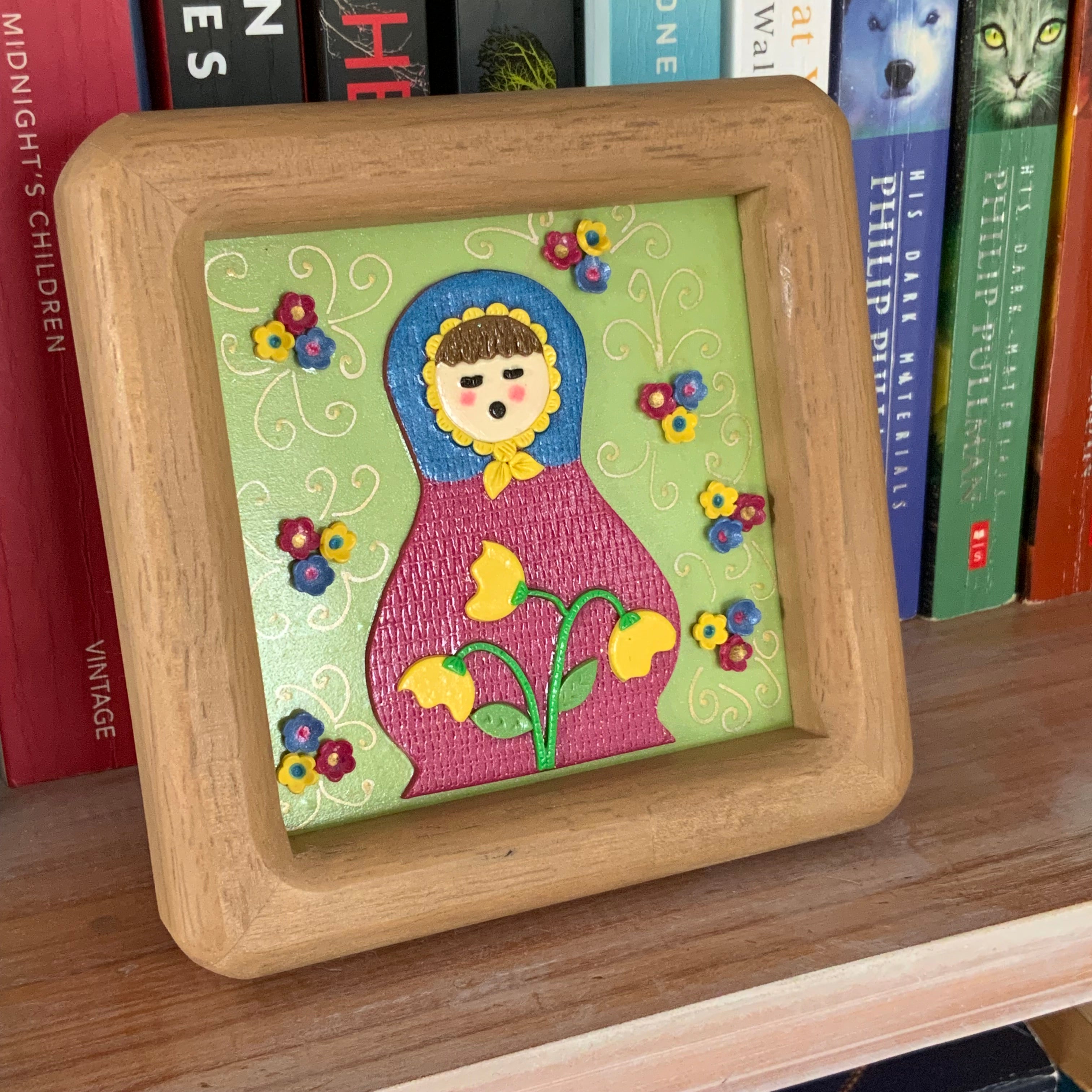 Little Worlds by Fat Cat’s Originals: PETALINA BLOOMWHISTLE Mini Artwork