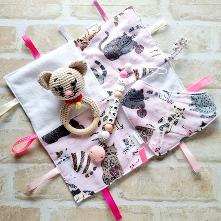 Baby Shower Gift Sets - Kitty Cat themed - E026