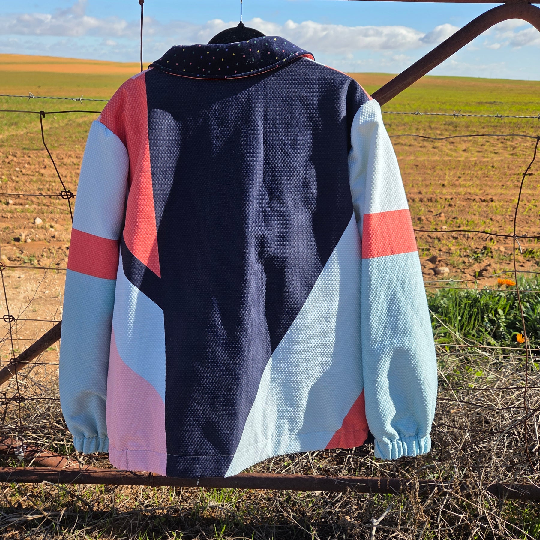 Textured Sorbet - Retro Bomber jacket - 2XL