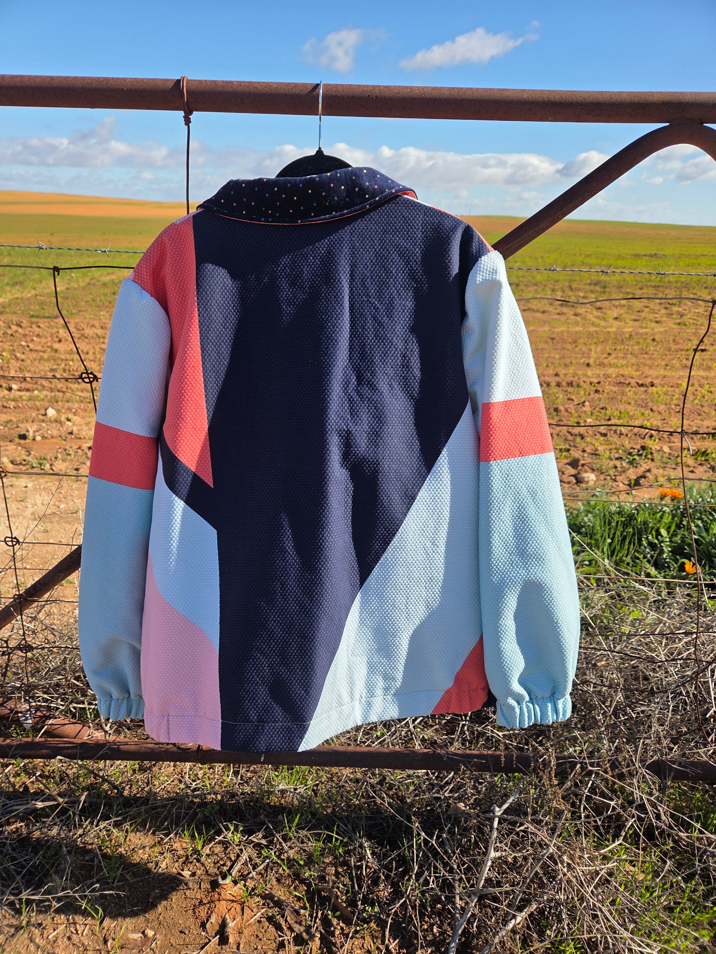 Textured Sorbet - Retro Bomber jacket - 2XL
